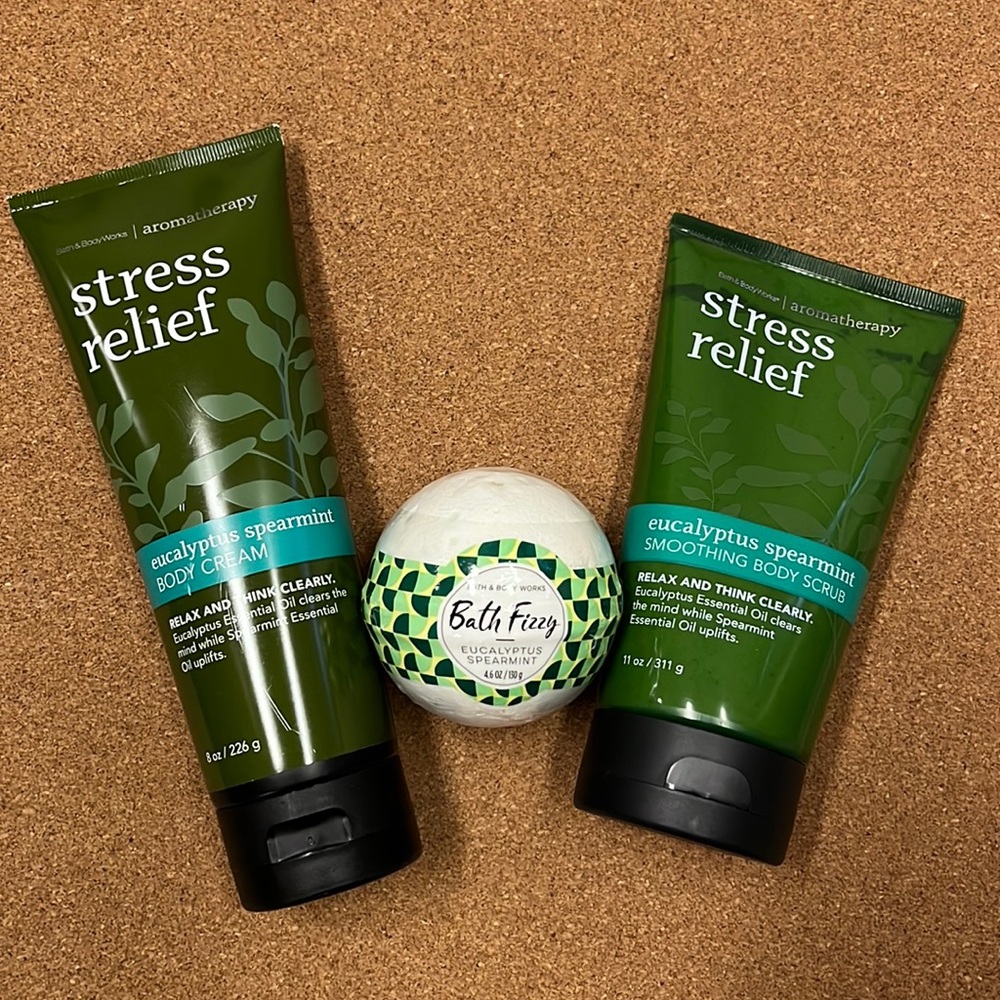 B&BW Eucalyptus Spearmint Stress Relief Set